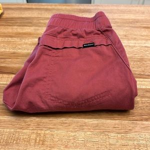 Black Diamond Maroon Track Pants